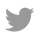 Grey Twitter Icon