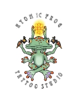 Atomic Frog Tattoo