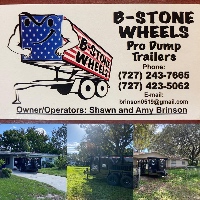 B-Stone Wheels Pro Dump Trailer & Junk Removal