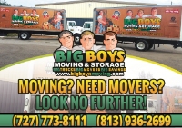 Big Boys Moving & Storage of Tampa Bay