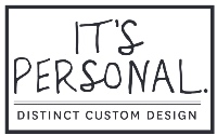 It's Personal Distinct Custom Designs
