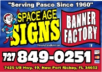 Space Age Signs Banner Factory of Florida Incorporated