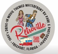 Retroville 1960s-70s Drive In Movie /Tv Themed Rv Park