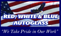 Red White & Blue Auto Glass