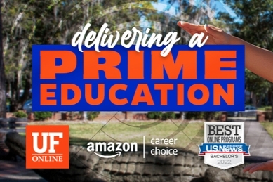 University of Florida Online Announces Partnership with Amazon’s Career Choice Program