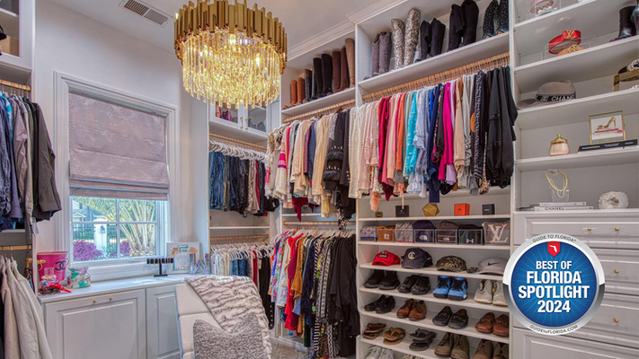 Transforming Spaces, Touching Hearts: Closets by Design Wins 2024 Best of Florida Award