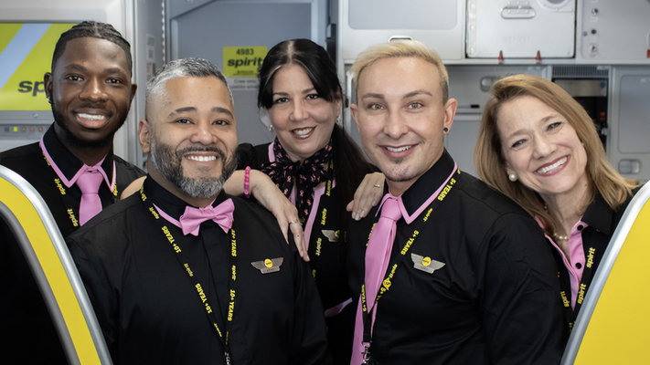 Spirit Airlines Unveils its First-Ever PiNK Uniform Collection in Honor of Breast Cancer Awareness Month